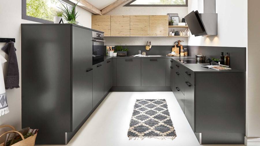 کابینت آماده مشکی