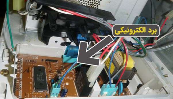 خراب شدن برد الکترونیکی ماکروفر بوش 